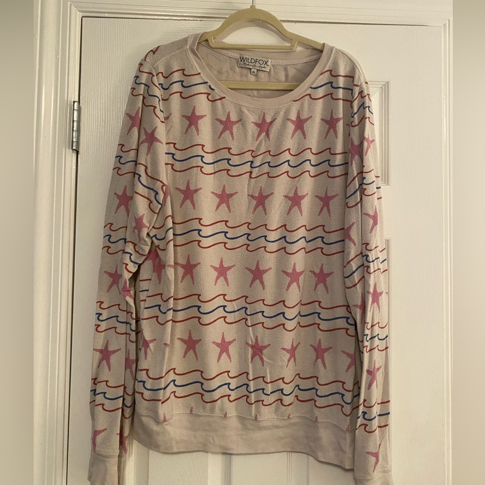 Wildfox Sea Stripes Sweatshirt
